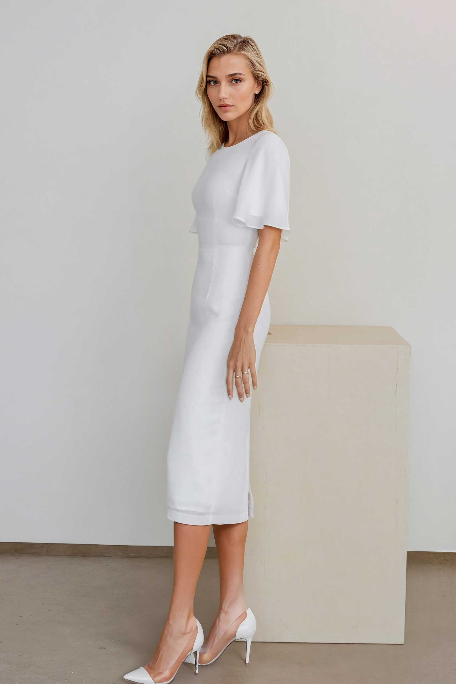 Dolies Dress (White)