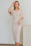 Dolies Dress (Nude)