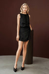 Distriol Romper (Black)