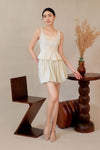 Diunere Ribbon Vest Top (Cream)