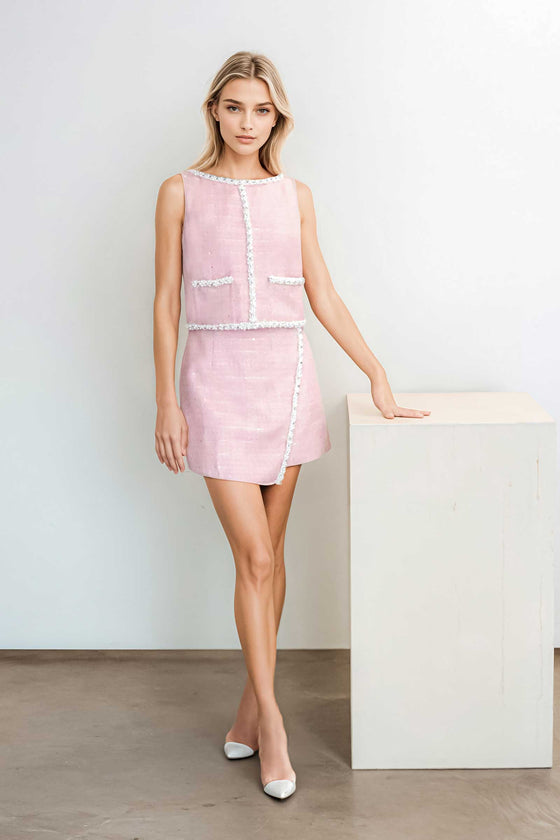 Distriol Romper (Pink)