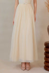 Diaveriale Tulle Skirt (Cream)