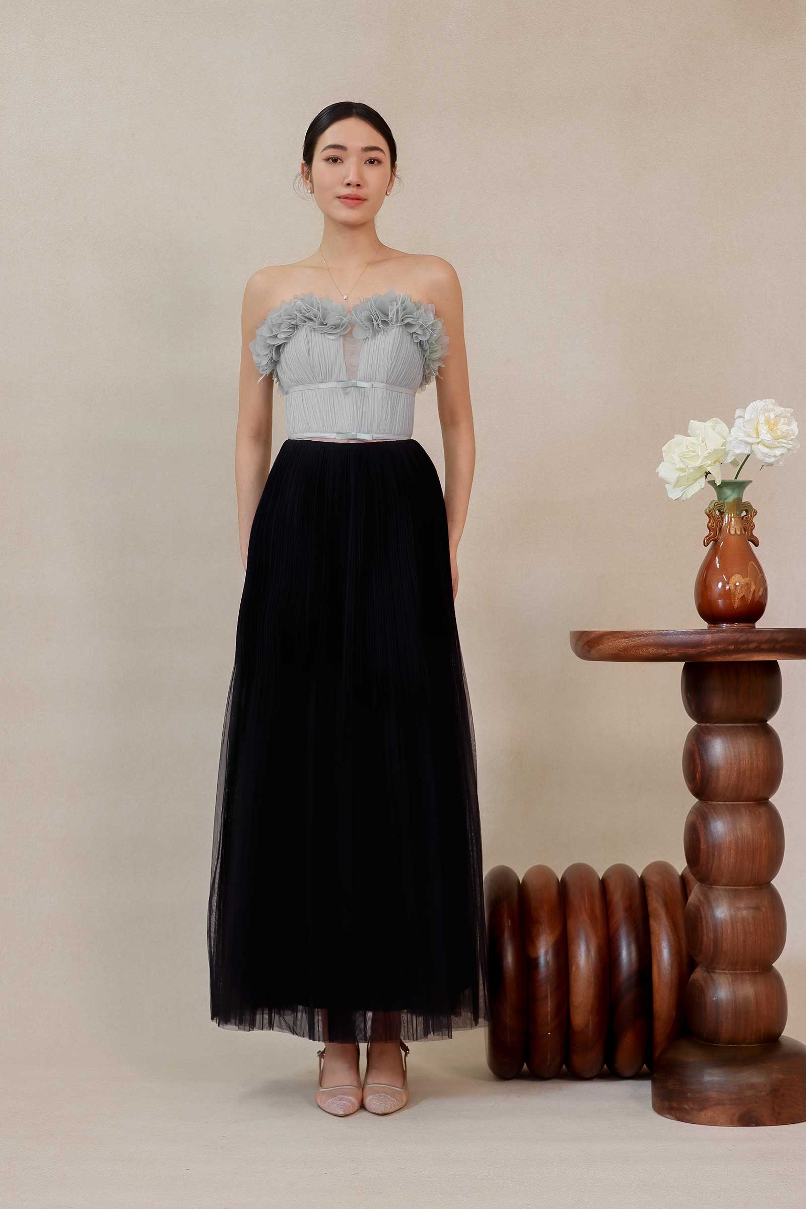 Diaveriale Corset Top (Mauve)