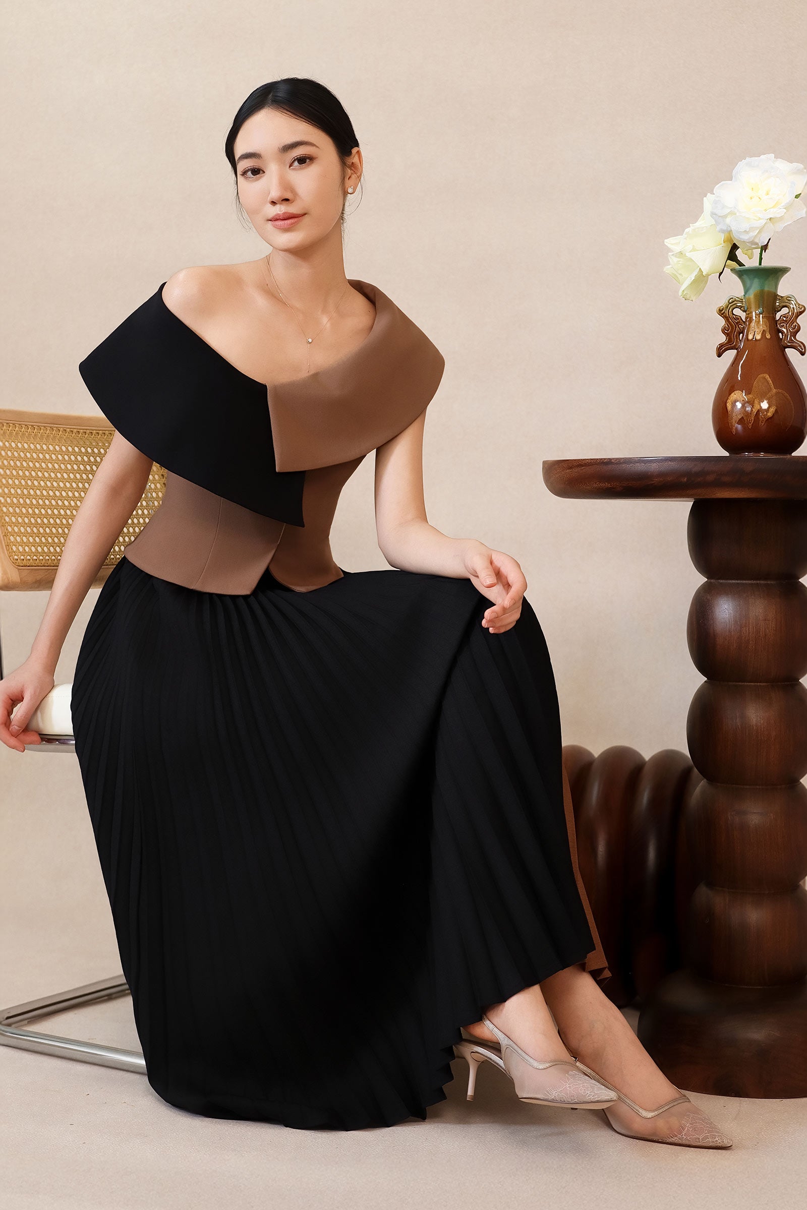 Dalestra Dress (Brown)