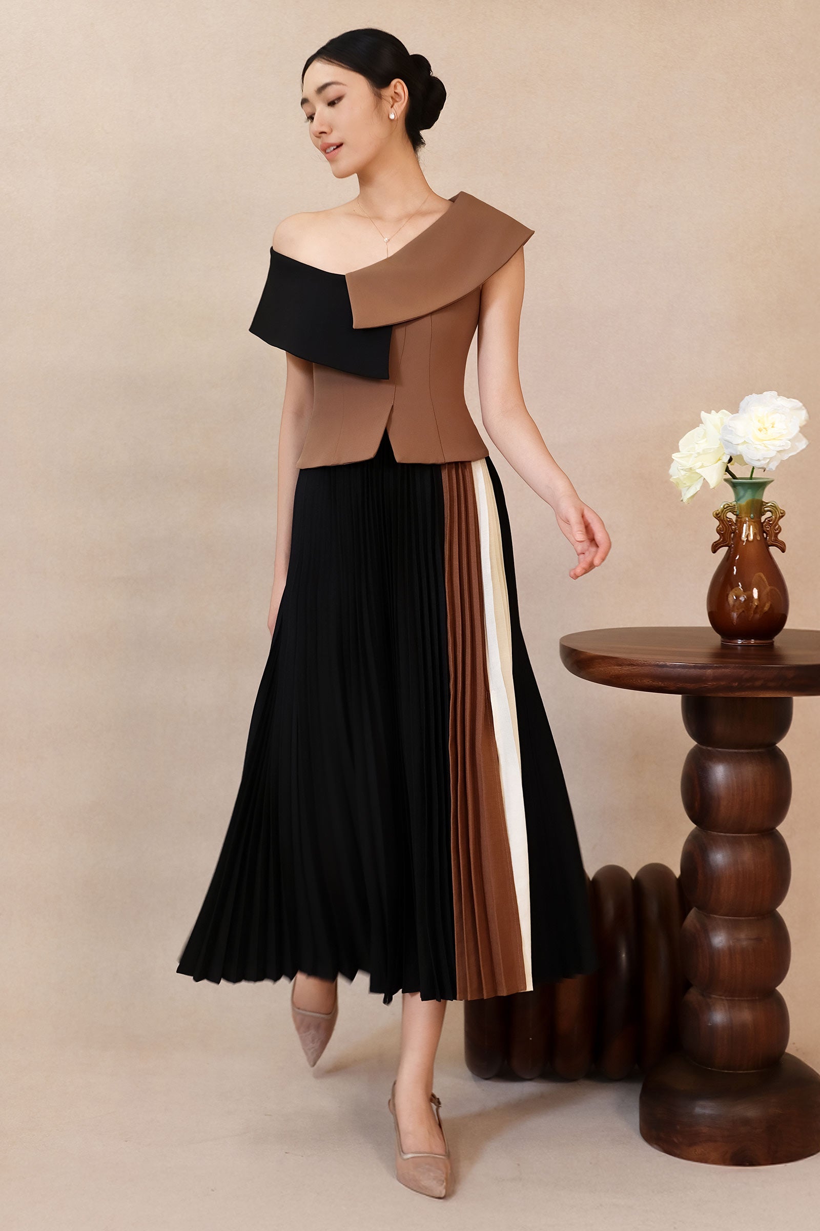 Dalestra Dress (Brown)