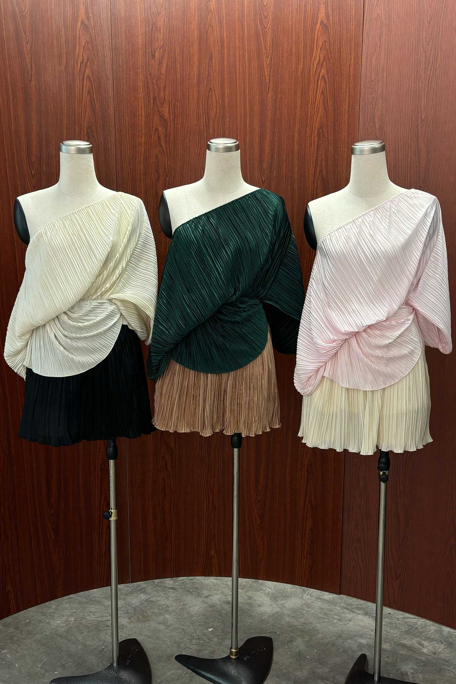 Lunaira Multiway Romper (Green+Brown)