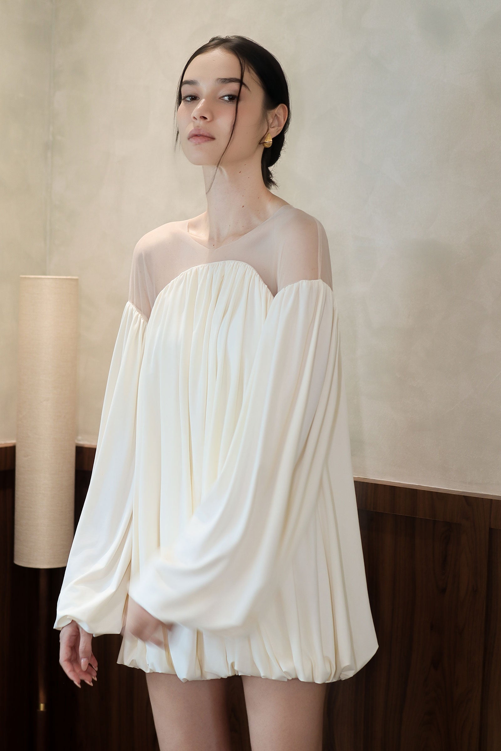 Danielle Dress (Cream)