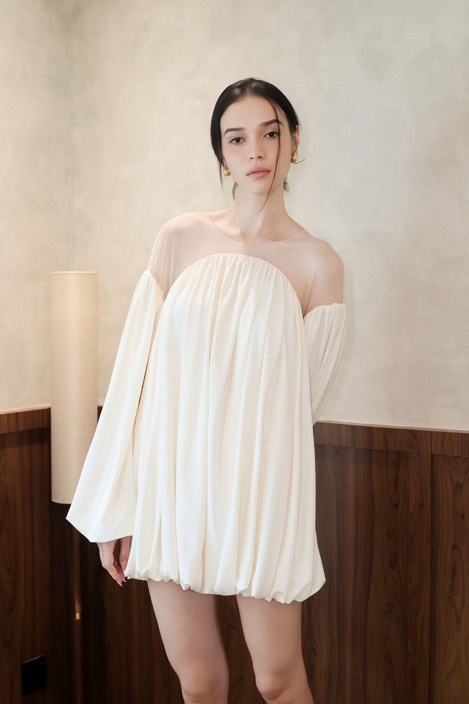 Danielle Dress (Cream)