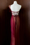 Duelle Gown (Maroon)