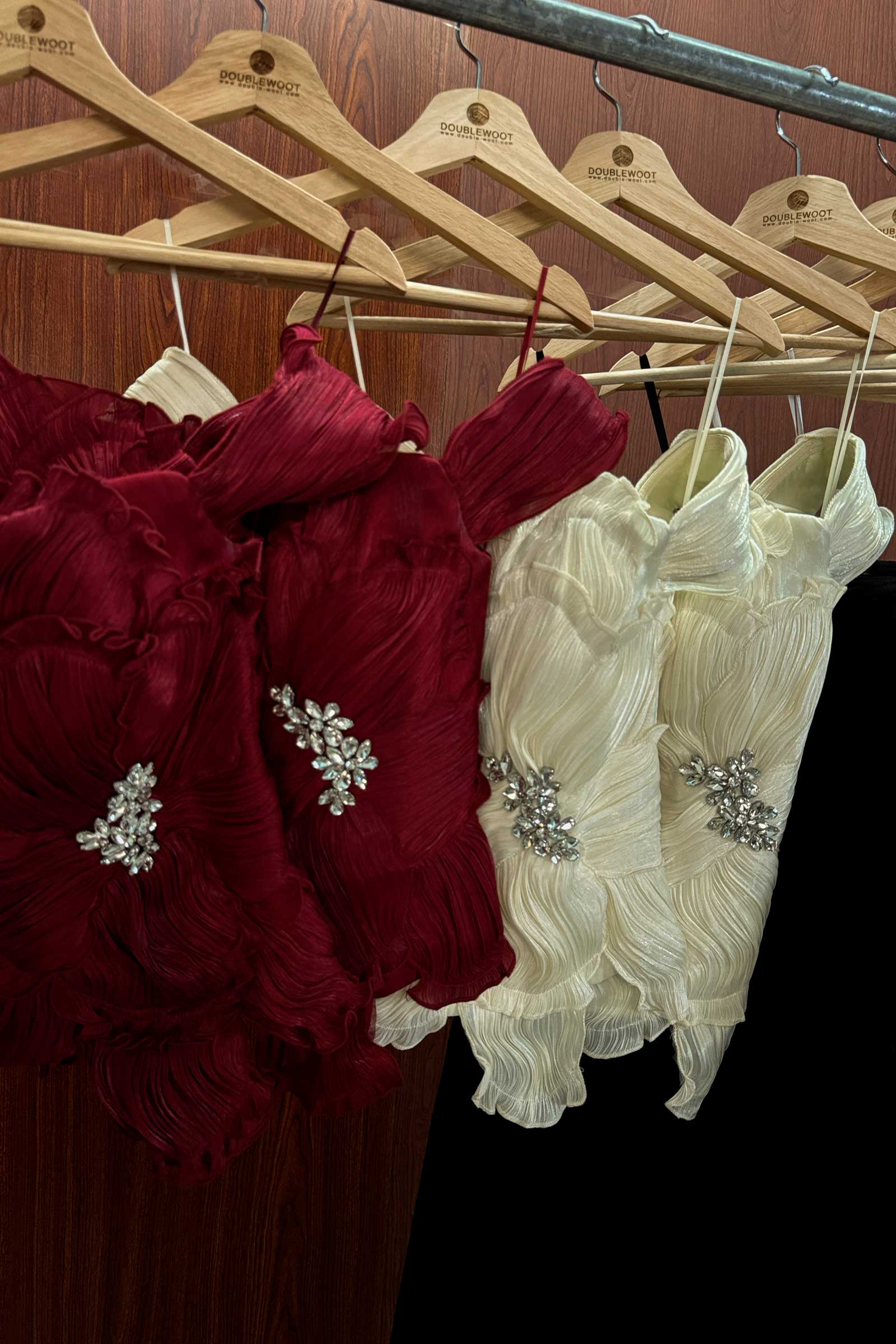 Drasielle Corset Top (Maroon)