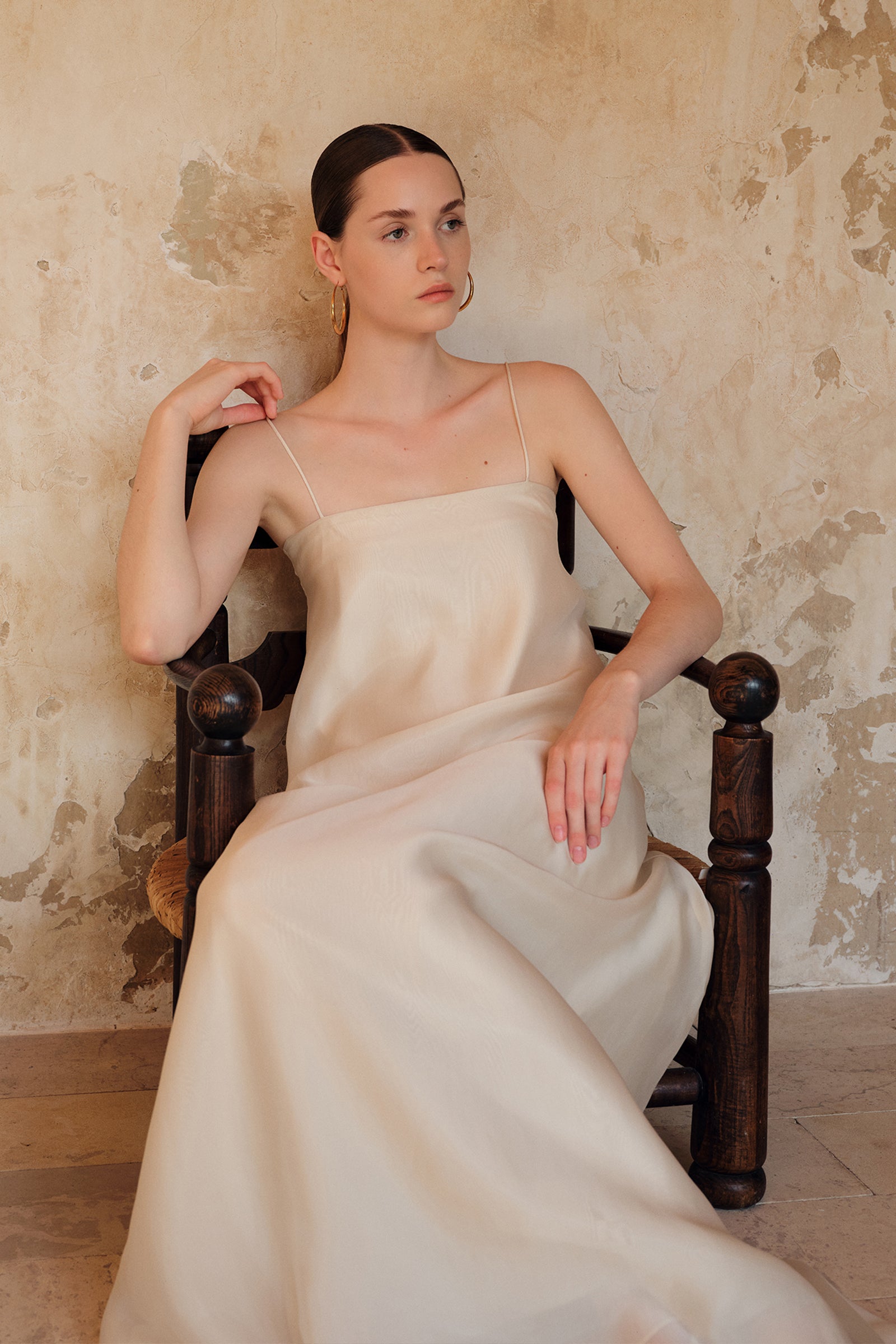 Isle Organza Silk Blend Maxi Dress