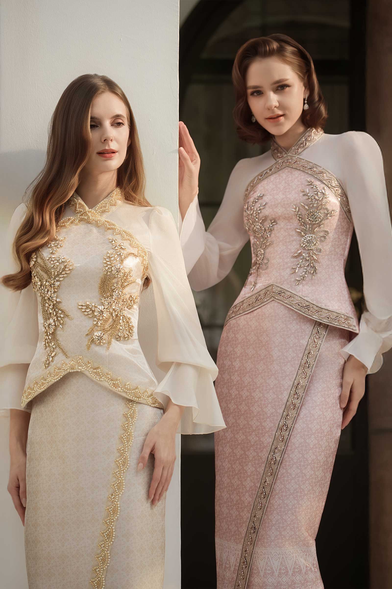 BACKORDER Puteri Kebaya Top (Camelia)