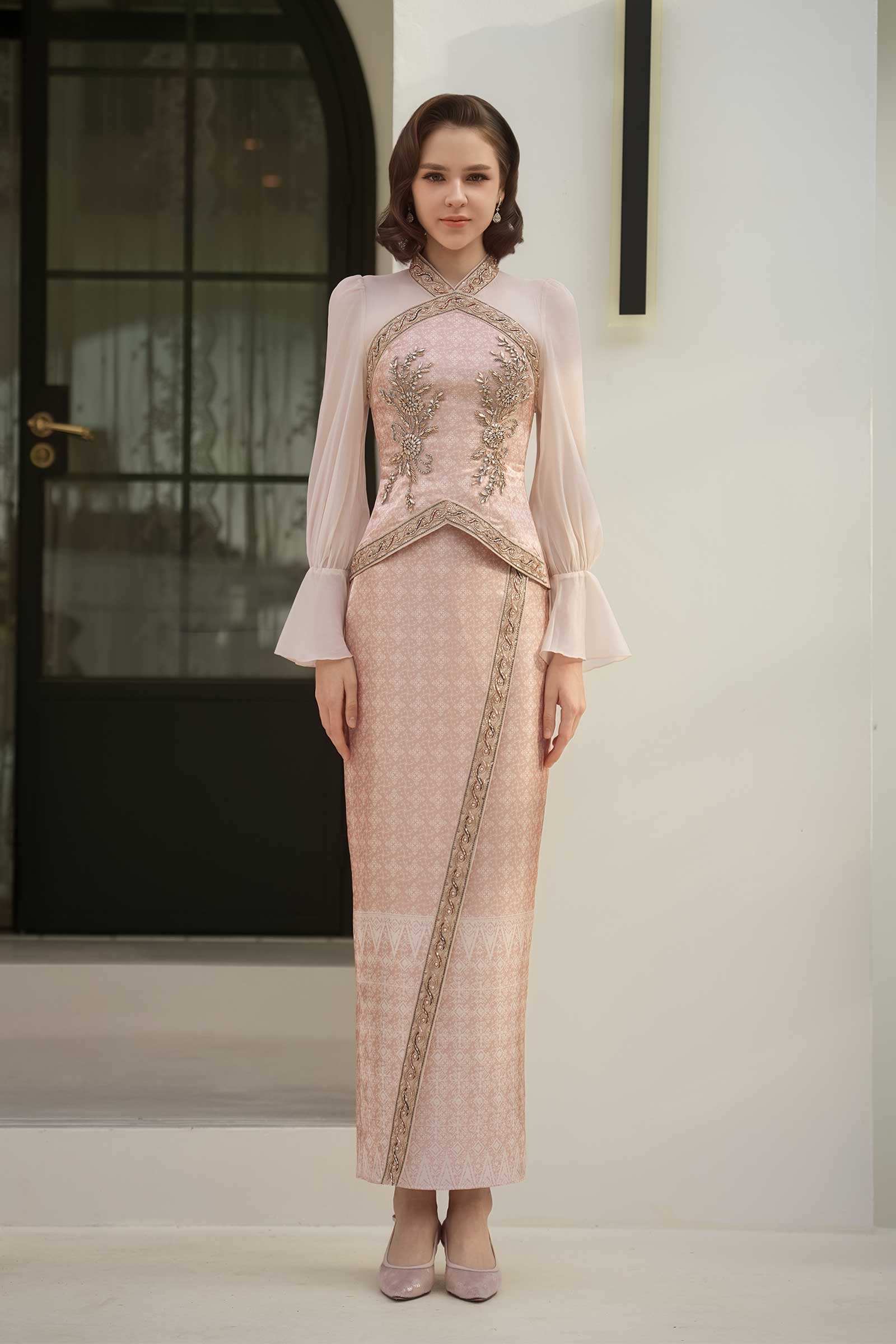 BACKORDER Puteri Kebaya Set (Camelia)