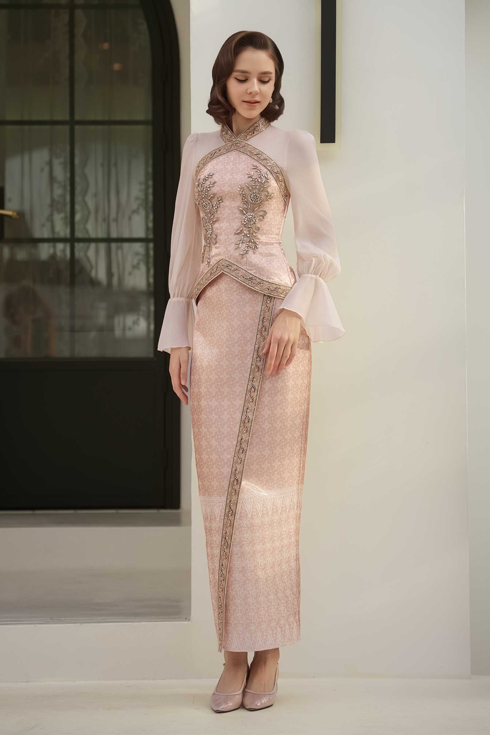 BACKORDER Puteri Kebaya Top (Camelia)