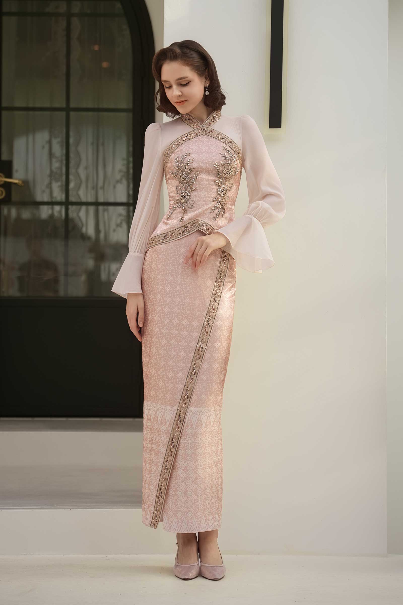 BACKORDER Puteri Kebaya Top (Camelia)