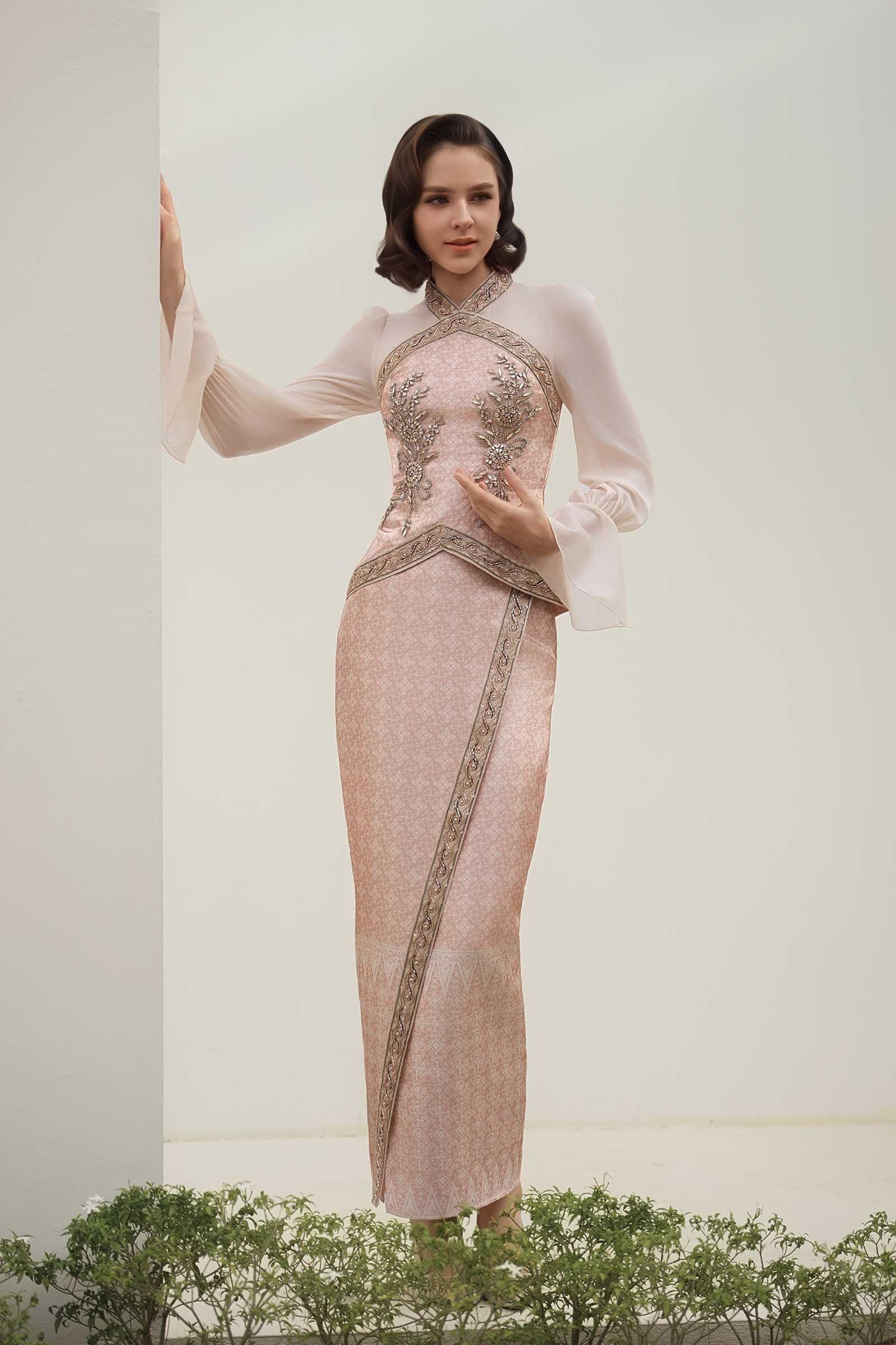 BACKORDER Puteri Kebaya Top (Camelia)