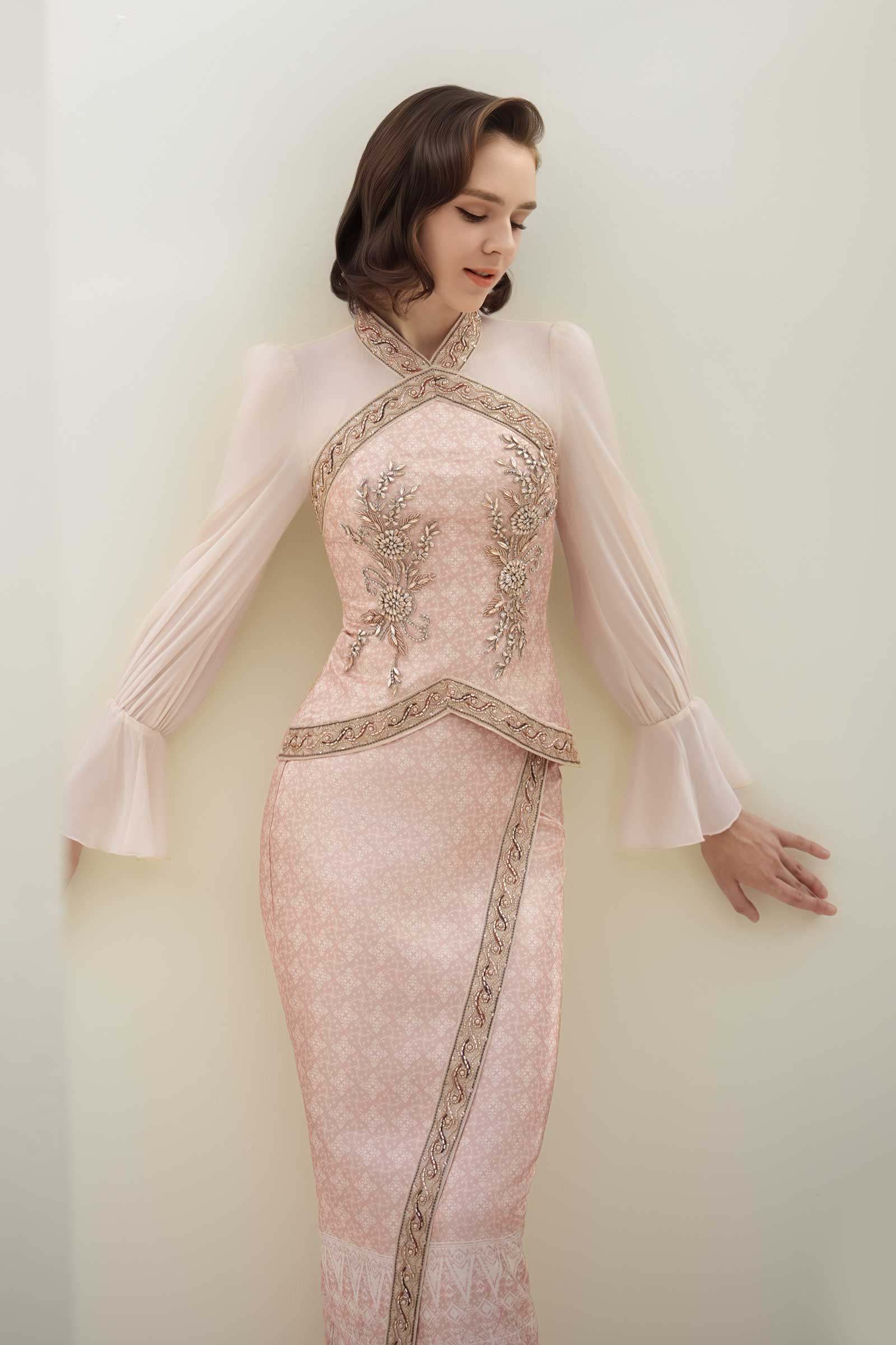 BACKORDER Puteri Kebaya Set (Camelia)