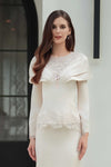 Rembulan Kebaya Set (Champagne)