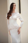 Rembulan Kebaya Top (Champagne)