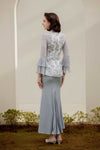 Alya Kebaya Set (Greyish Blue)