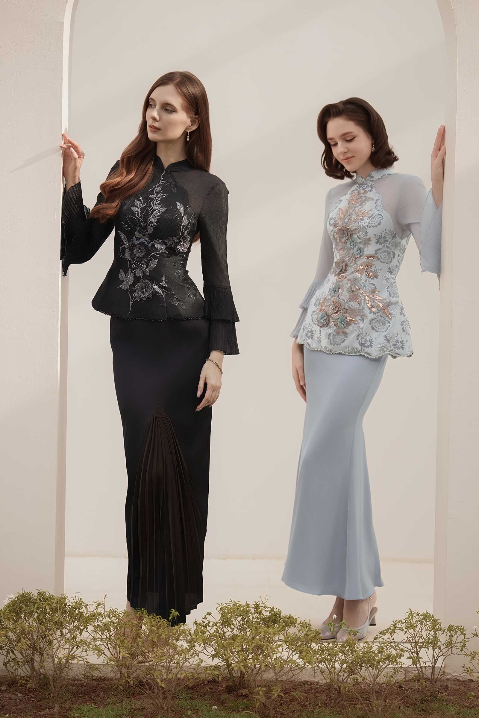 BACKORDER Alya Kebaya Skirt (Black)