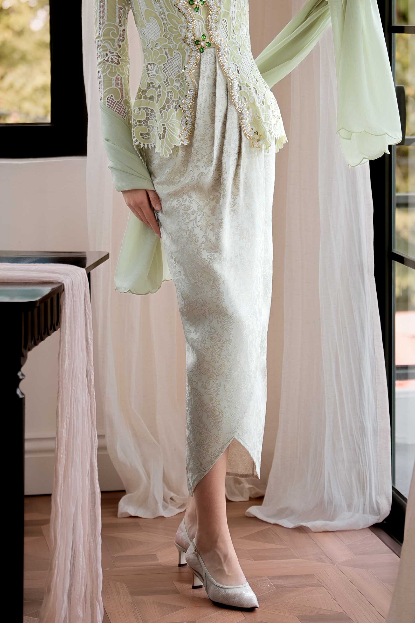 Seroja Skirt (Sage)