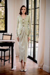 BACKORDER Seroja Kebaya Top (Sage)