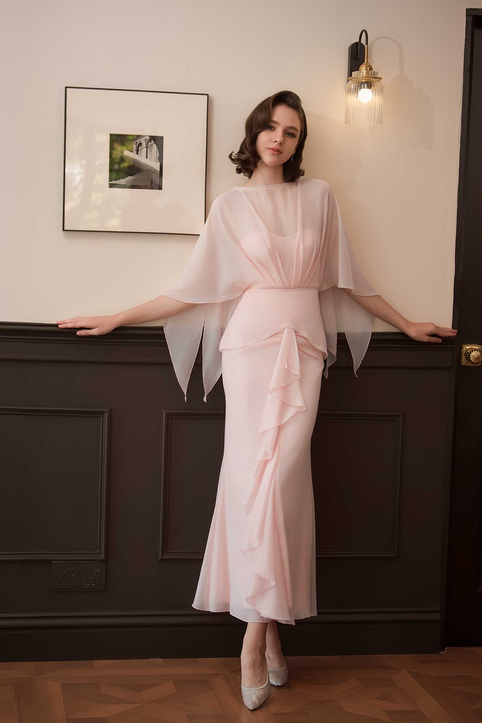 Aveline Kebaya Top (Pink)