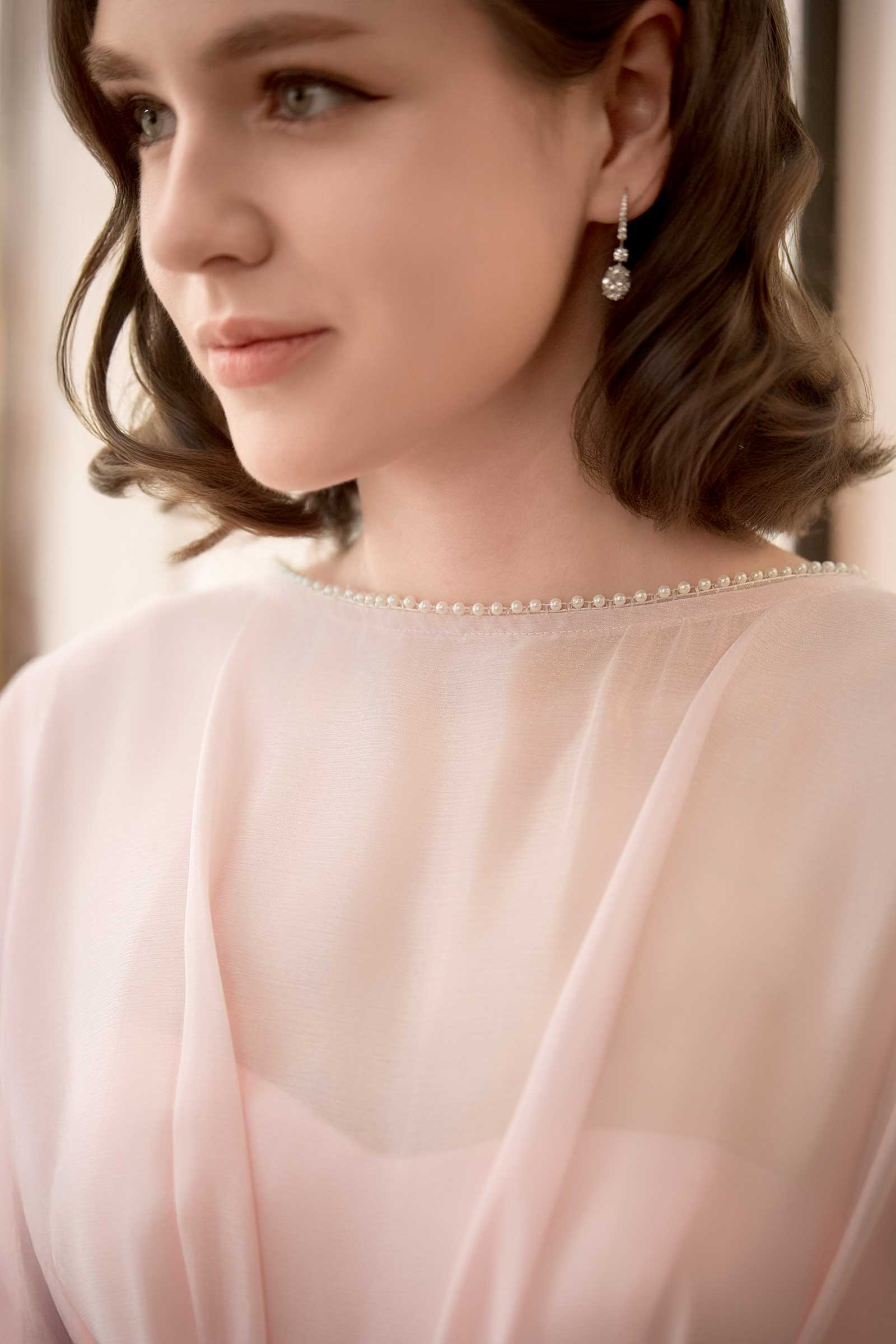 Aveline Kebaya Top (Pink)