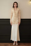 BACKORDER Mahsuri Kebaya Top (Moonlight Gold)