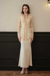 BACKORDER Mahsuri Kebaya Top (Moonlight Gold)