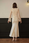 BACKORDER Mahsuri Kebaya Top (Moonlight Gold)