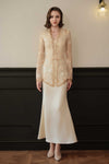 BACKORDER Mahsuri Kebaya Top (Moonlight Gold)