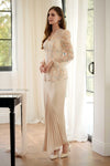 Thea Kebaya Top (Blush Petal)