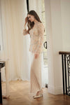 Thea Kebaya Top (Blush Petal)