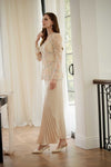 Thea Kebaya Top (Blush Petal)