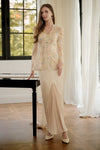 Thea Kebaya Top (Blush Petal)