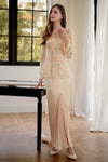 Thea Kebaya Top (Blush Petal)
