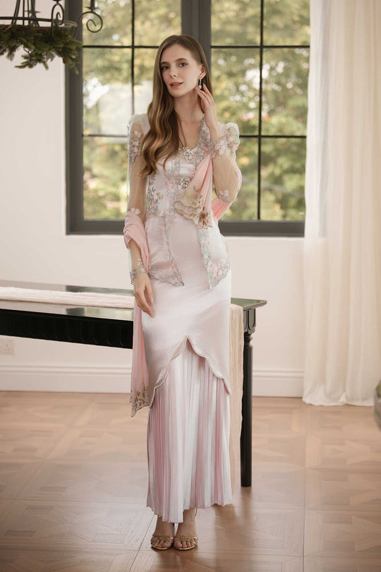 Seraya Kebaya Set (Pink)