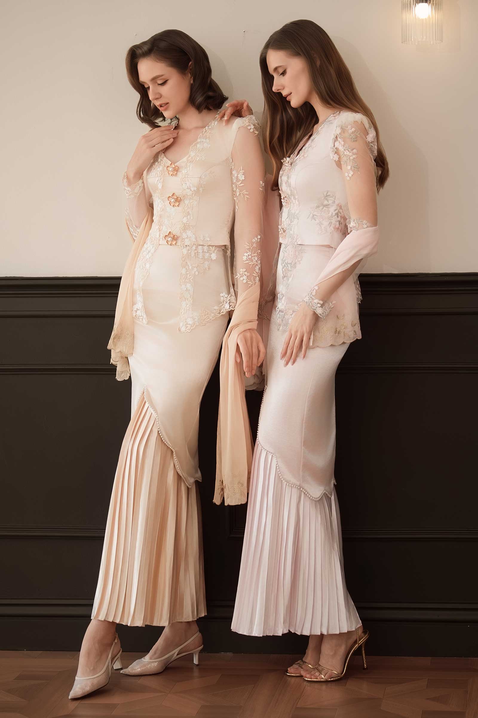 Seraya Skirt (Champagne)