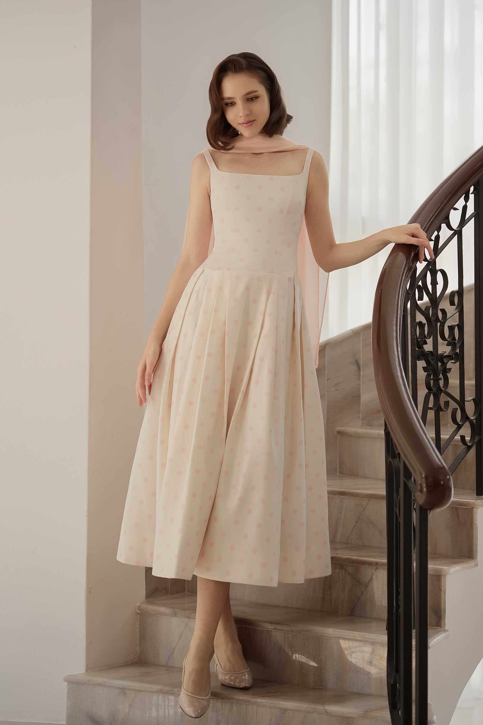 Althea Dress (Polka)