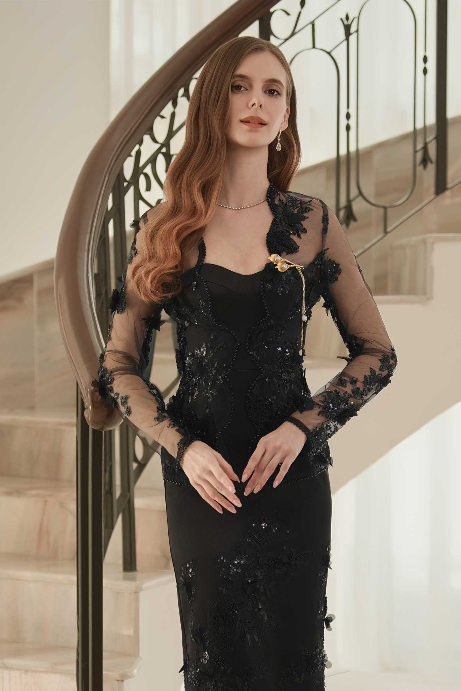 Noir Kebaya Outer (Black)