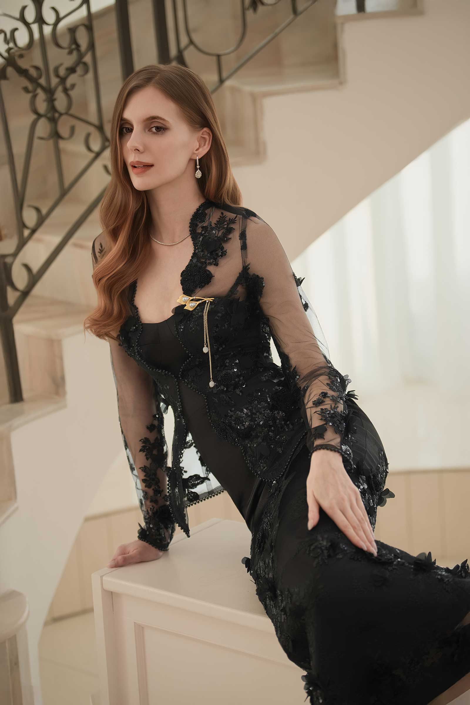 Noir Kebaya Outer (Black)