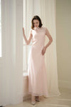 Calystria Silk Organza Dress (Rose)