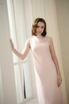Calystria Silk Organza Dress (Rose)