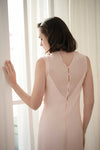 Calystria Silk Organza Dress (Rose)