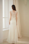 Calystria Silk Organza Dress (Cream)