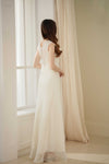 Calystria Silk Organza Dress (Cream)