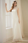 Calystria Silk Organza Dress (Cream)
