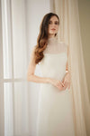 Calystria Silk Organza Dress (Cream)